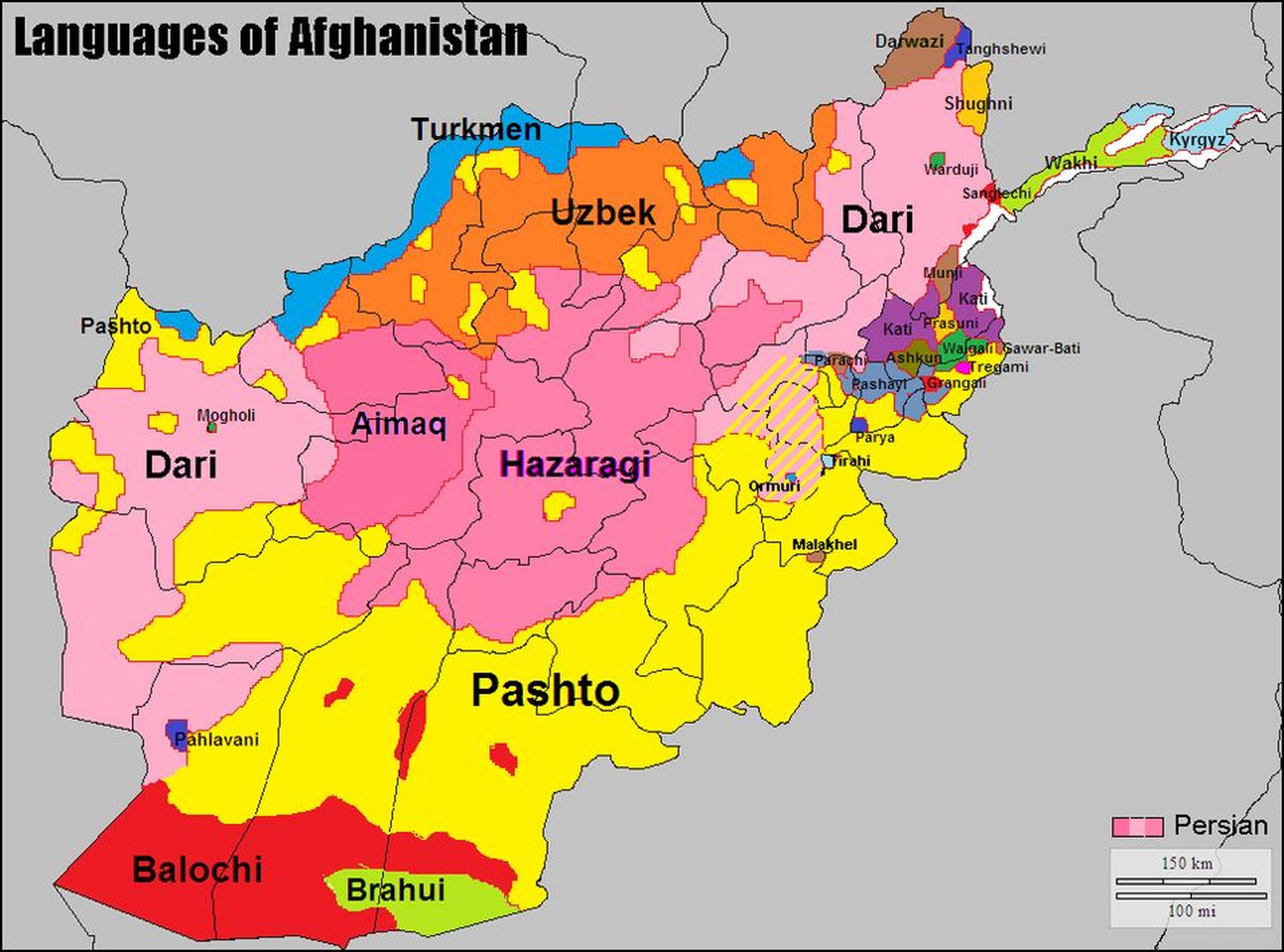 source of image: https://www.reddit.com/r/MapPorn/comments/9k5621/languages_of_afghanistan/